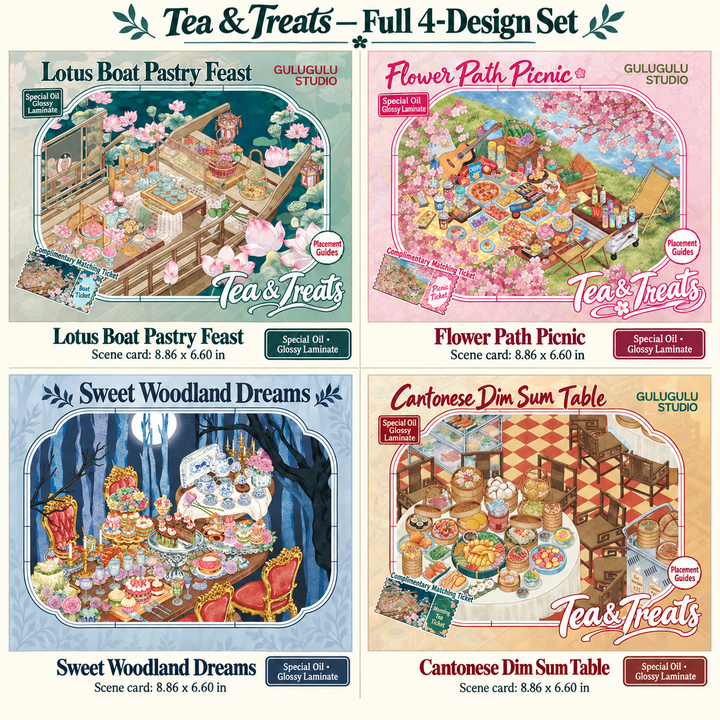 Food & Woodland Scenes