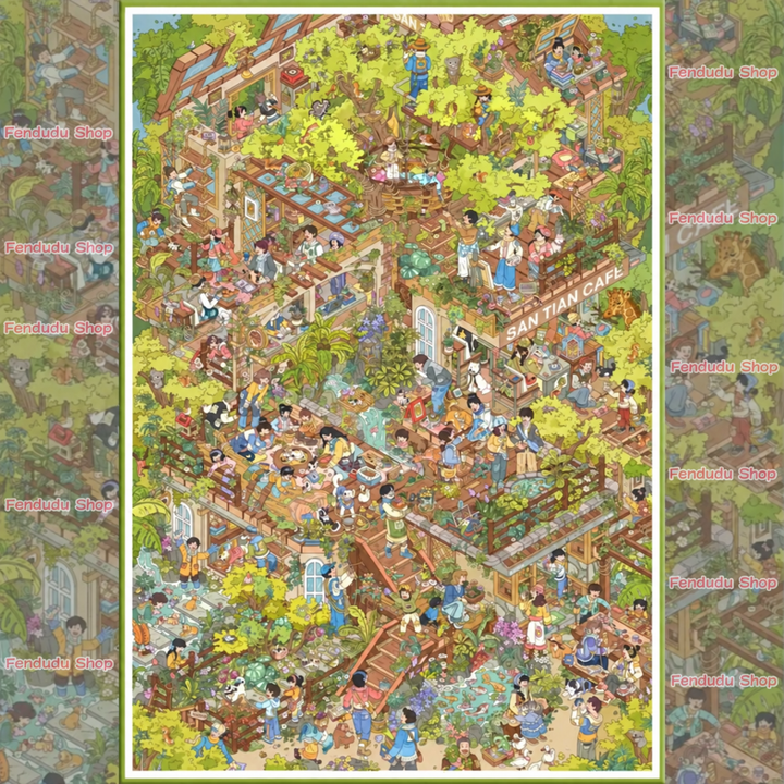 Forest Treehouse — Oversized Complete Edition