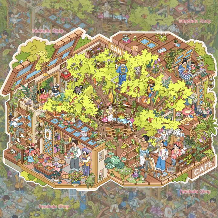 Forest Treehouse — Upper Section