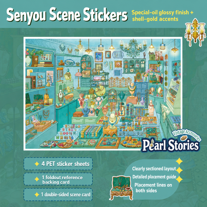 Pearl Stories — Special-Oil Glossy & Shell Gold