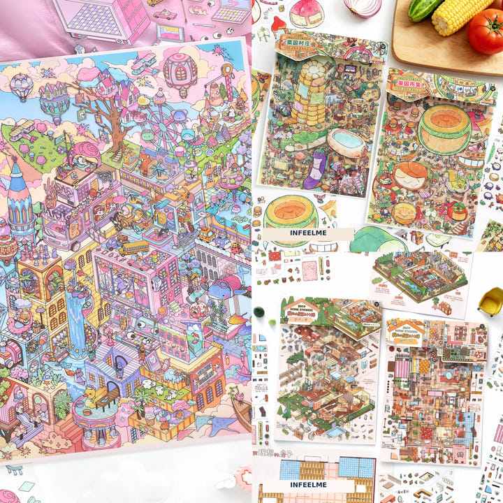 Fantasy City & Little Homes