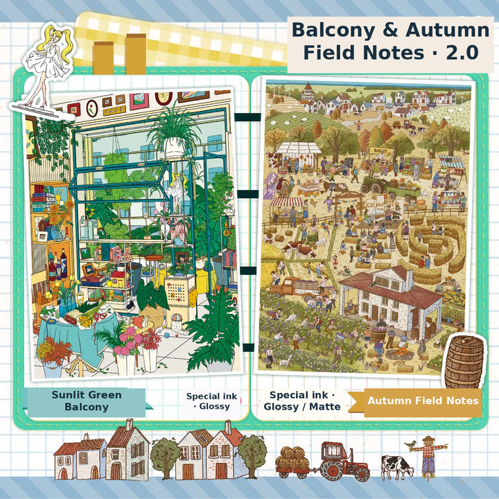 Autumn Days & Green Balconies