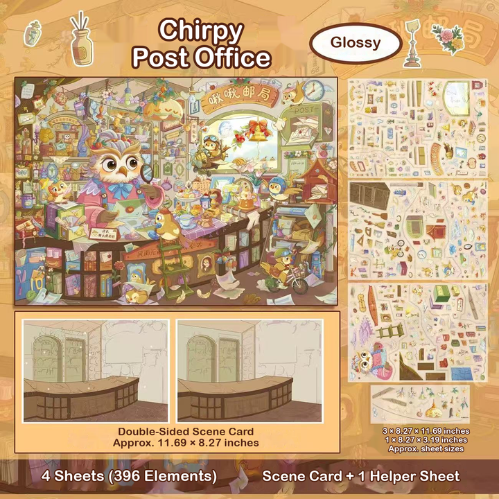 Chirpy Post Office — Glossy