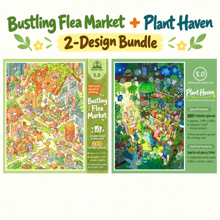 Bustling Flea Market & Plant Haven