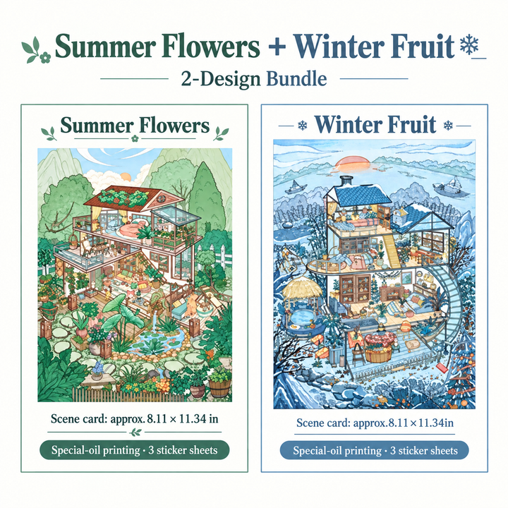 Summer Flowers & Winter Fruit
