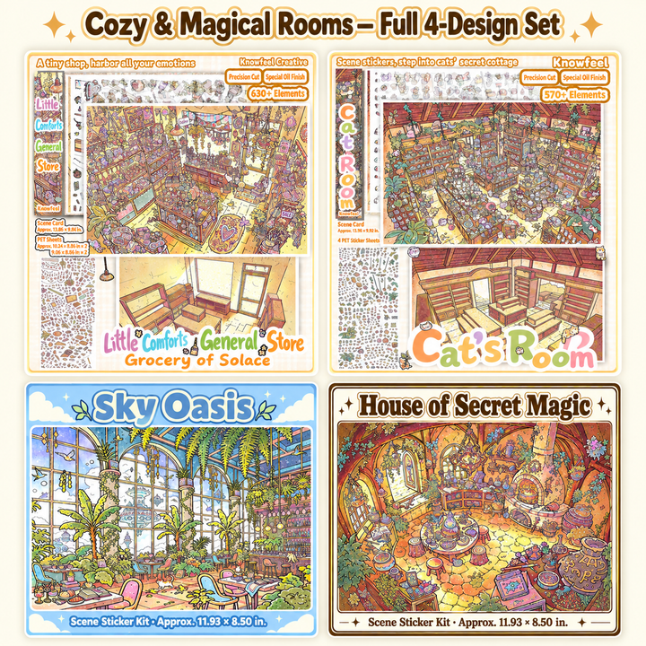 Sky Oasis, Cat Room & Magical Shops