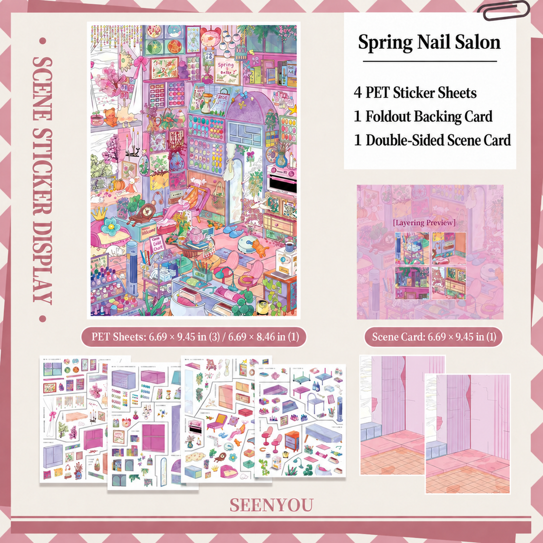 Spring Nail Salon — Large Format