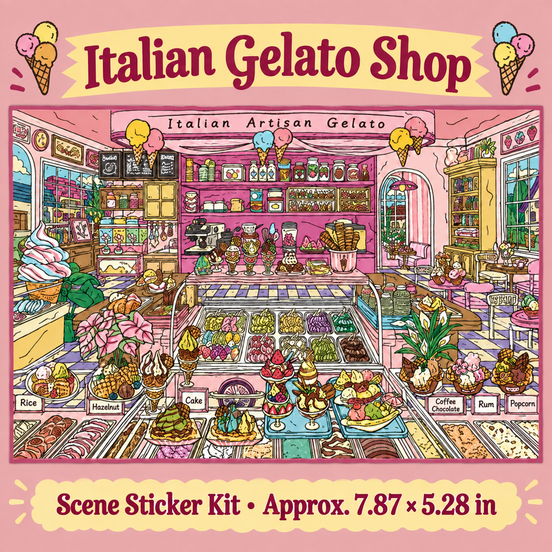 Italian Gelato Shop