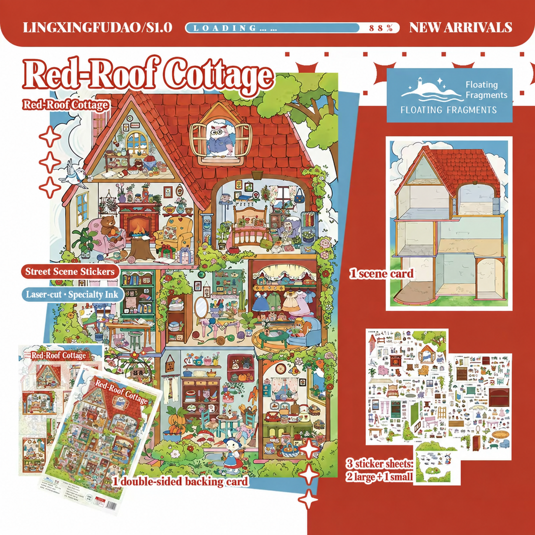Red-Roof Cottage — Specialty Ink