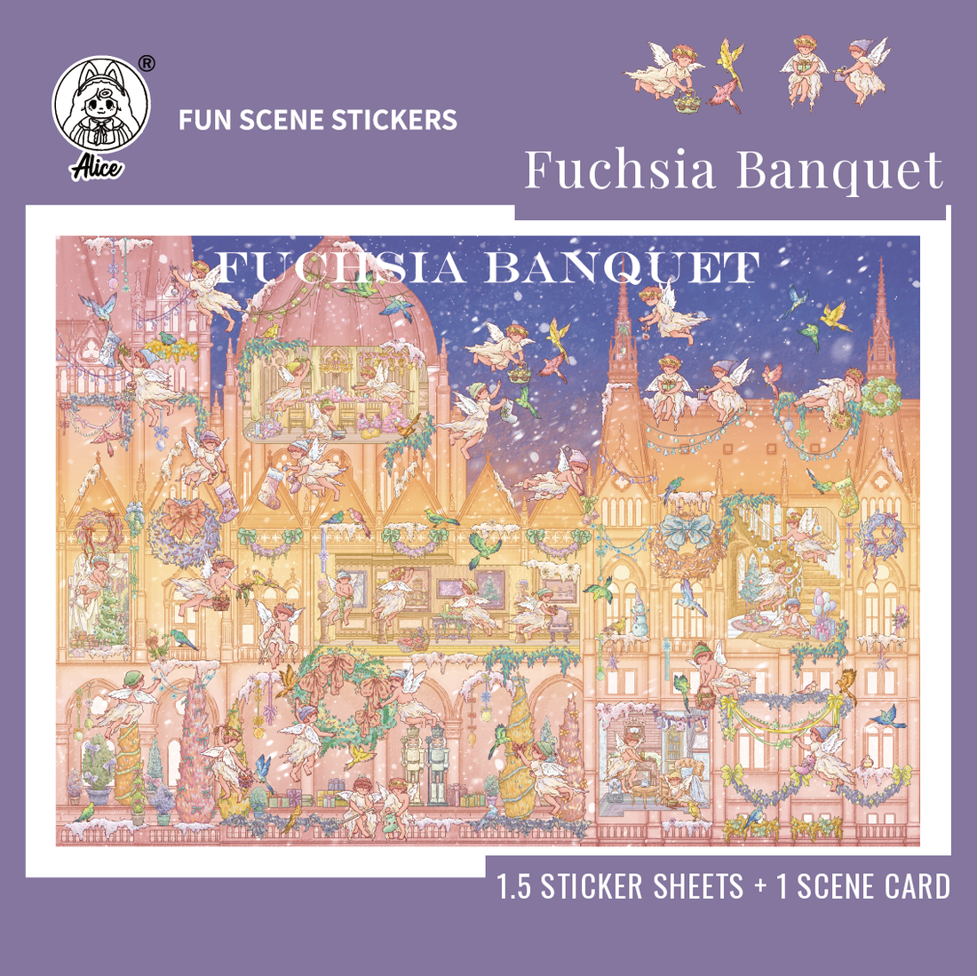 Single design — Fuchsia Banquet
