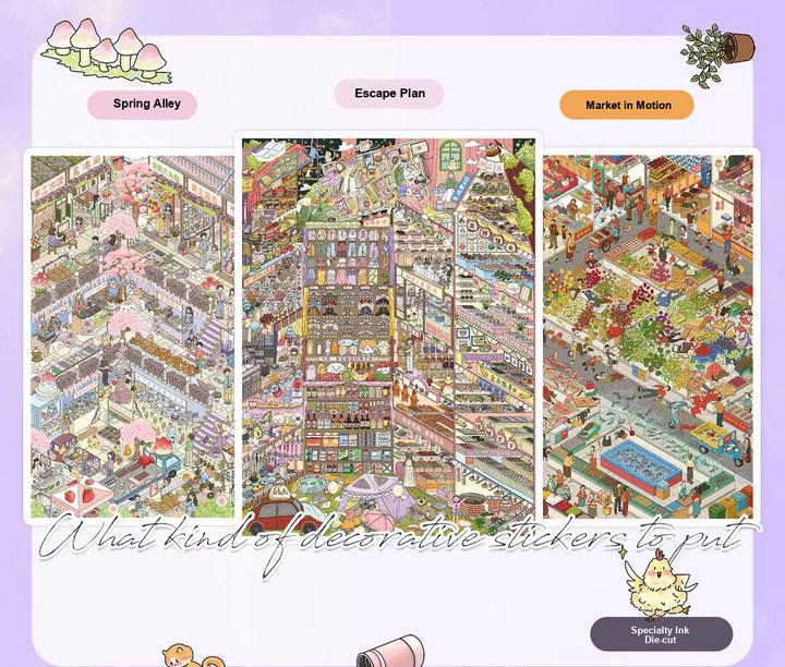 Spring Lanes & Curious Markets
