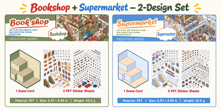 Three-Level Bookshop & Supermarket
