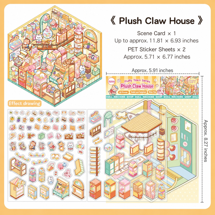 Plush Claw House