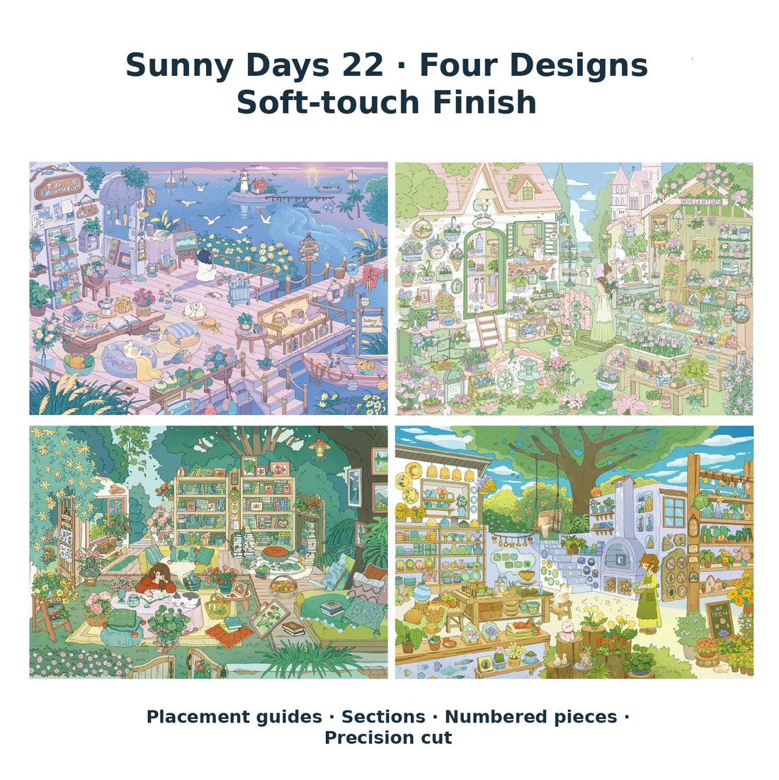4-Design Bundle — Soft-Touch Finish