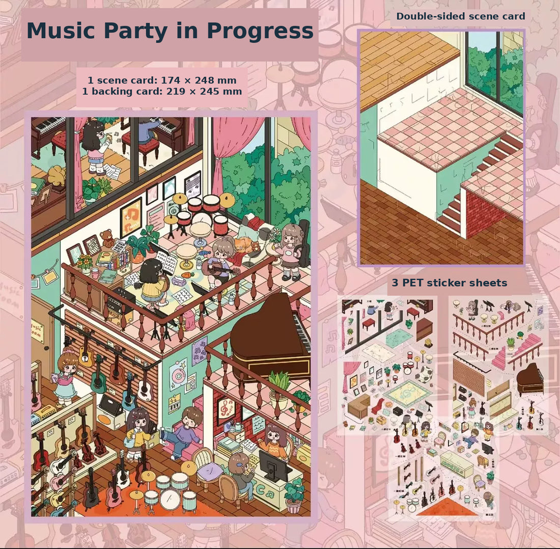 Music Party in Progress