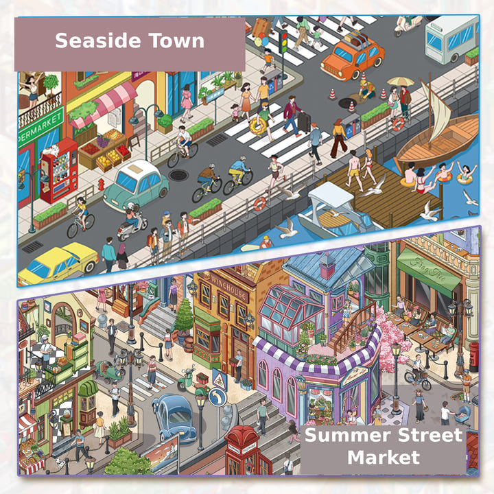 Seaside Town & Summer Markets