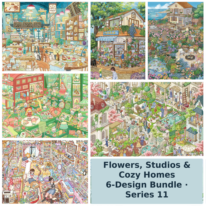 Flowers, Studios & Cozy Homes