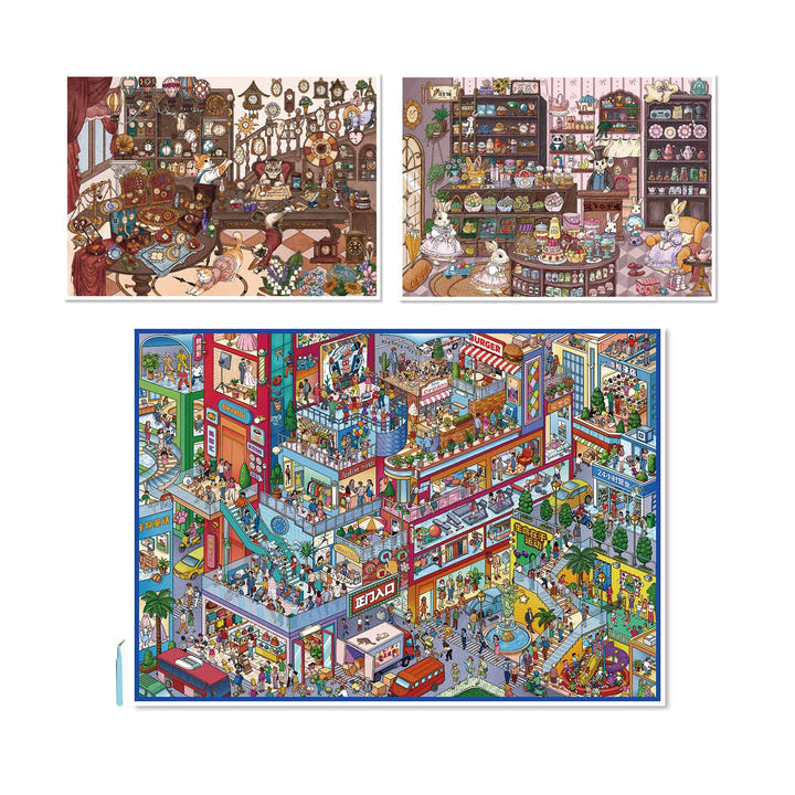 Colorful City & Little Craft Shops
