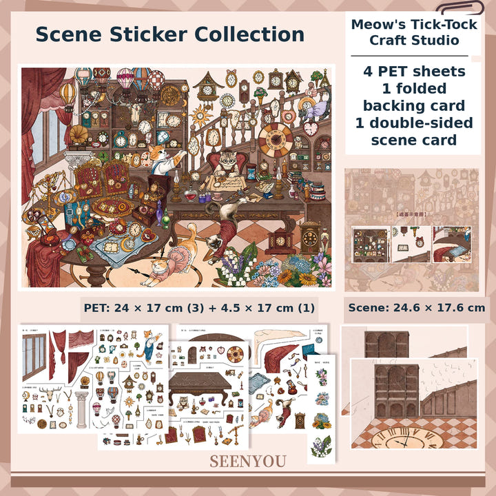 Meow's Tick-Tock Craft Studio