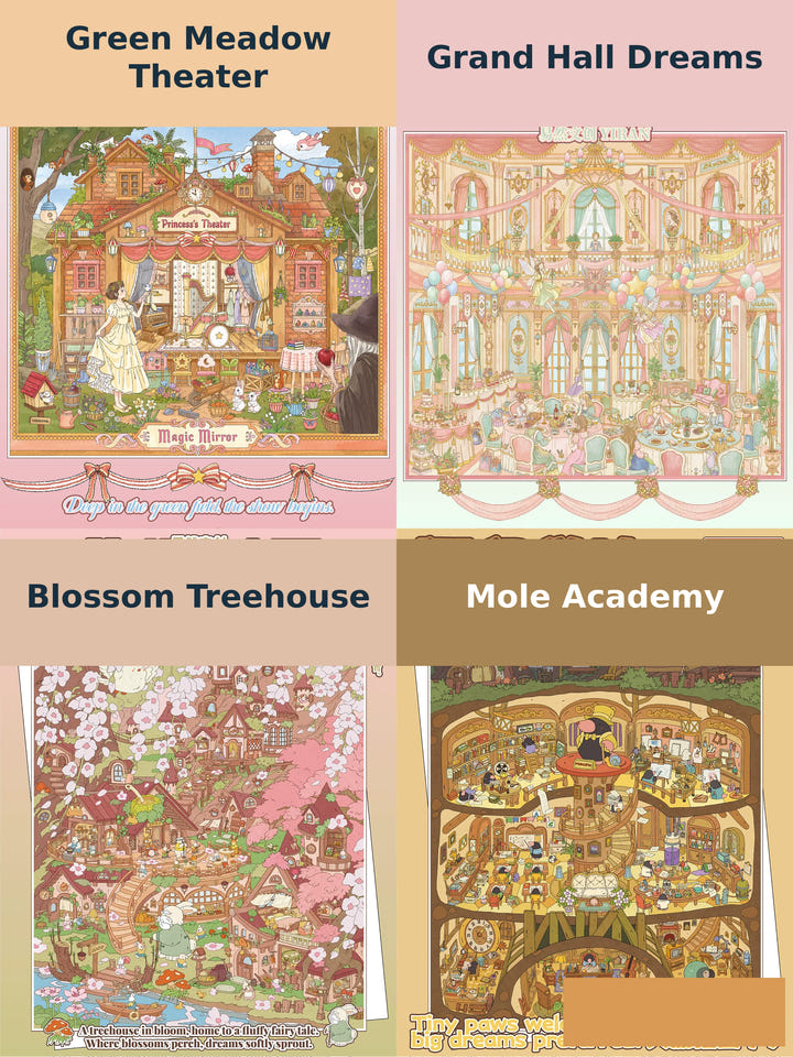 Woodland Theater & Dreamy Treehouses