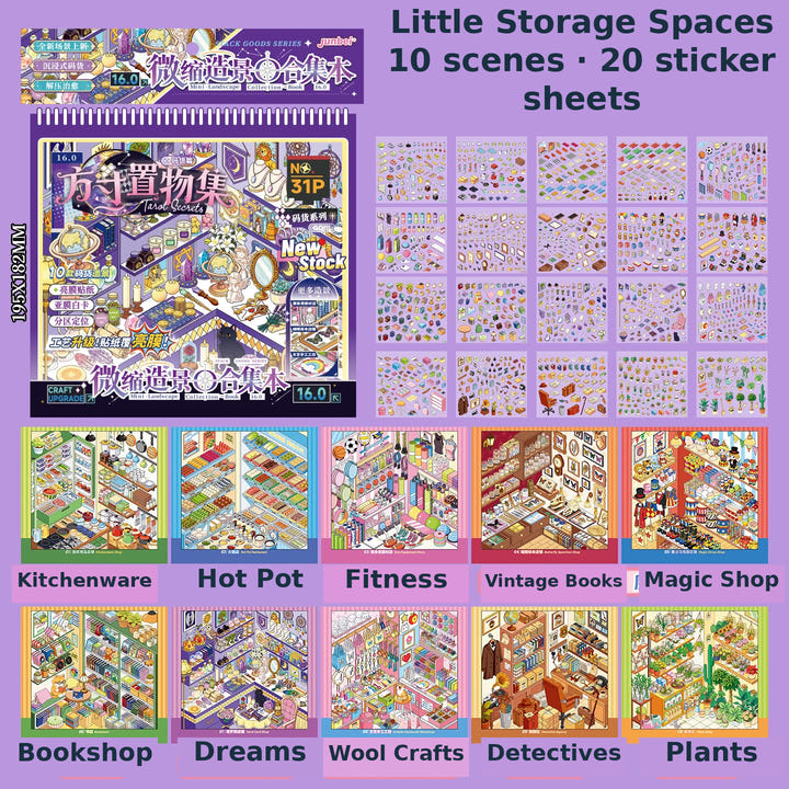 Little Storage Spaces Collection Book