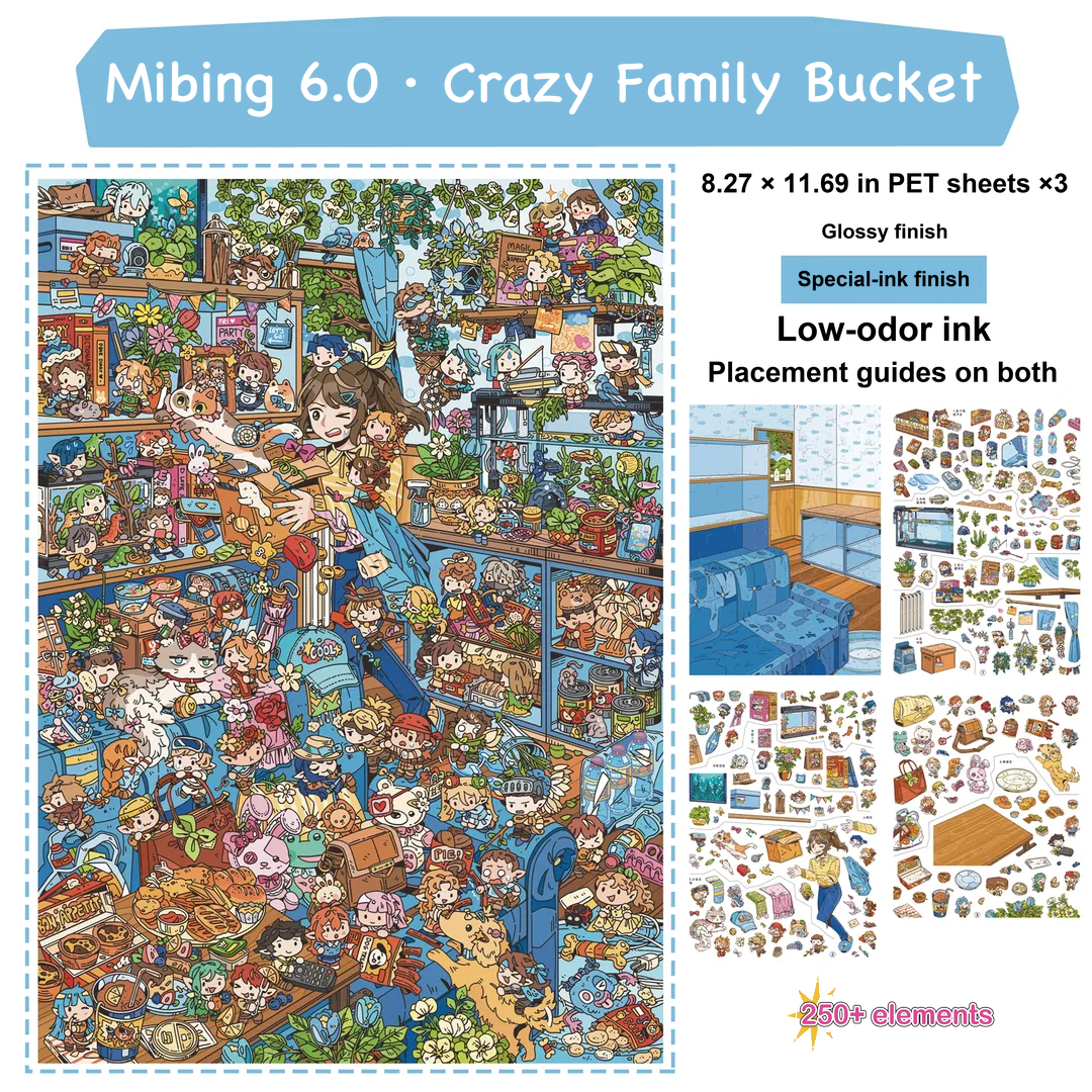 Crazy Family Bucket