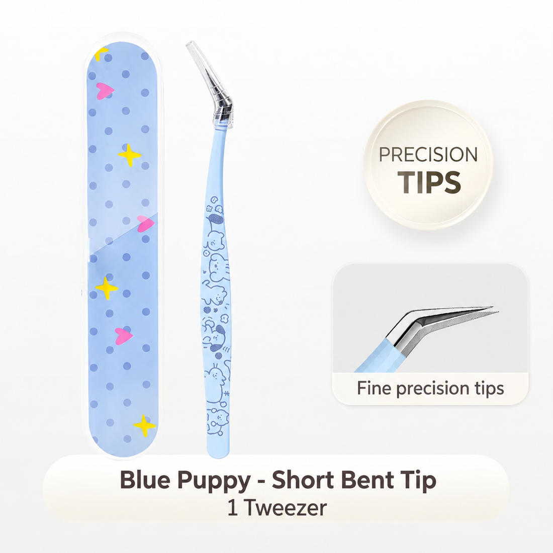 Blue Puppy - Short Bent Tip