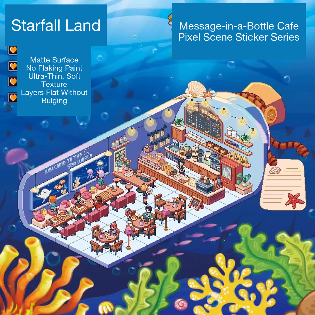 Message-in-a-Bottle Cafe — Medium Star Level