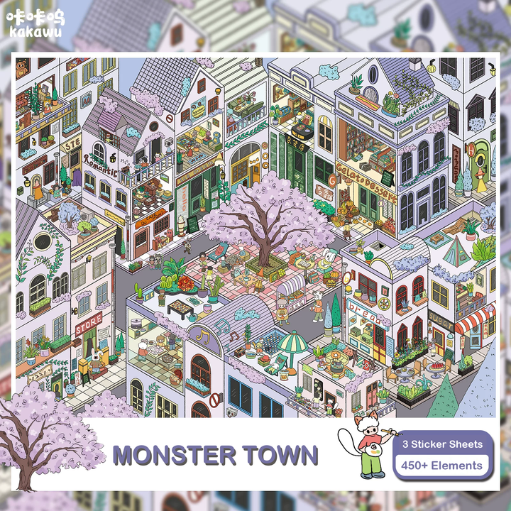 Monster Town — Glossy