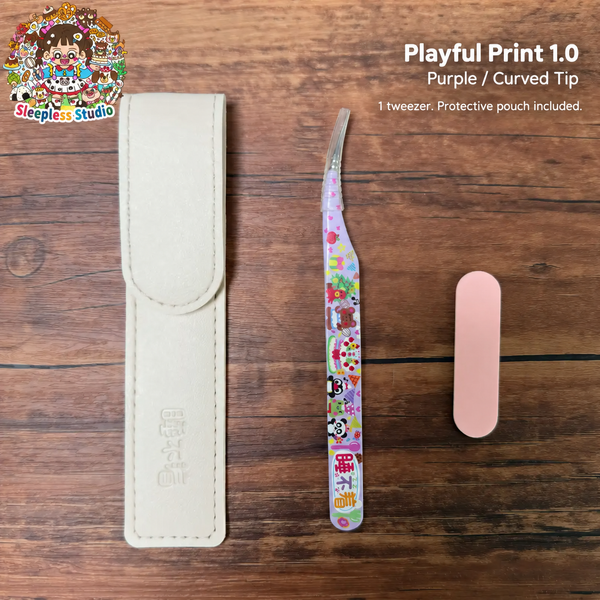 Purple - Curved Tip