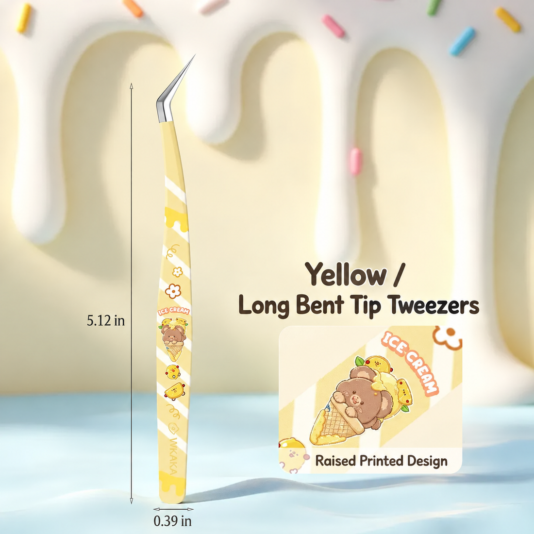 Yellow - Long Bent Tip