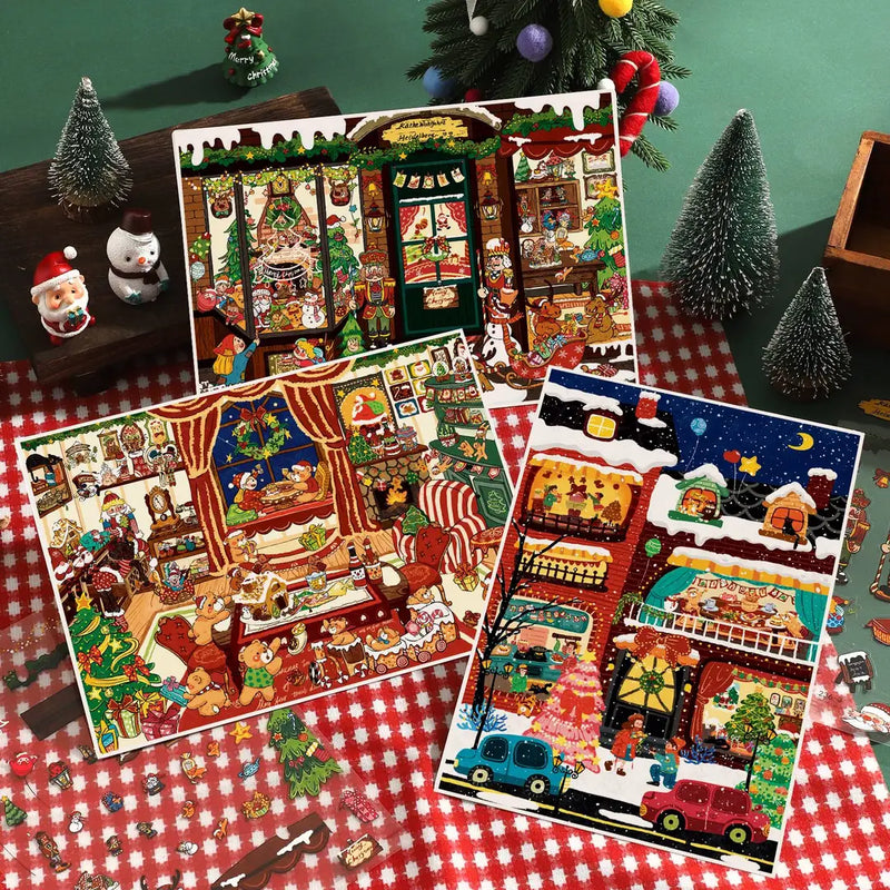 Xinyuyan 34.0 — Christmas Scene Stickers